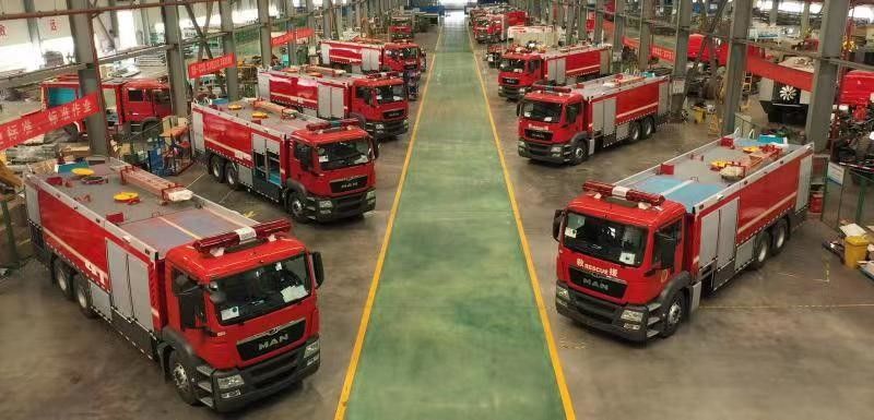 Hubei 3611 Emergency Equipment Co.,Ltd línea de producción del fabricante