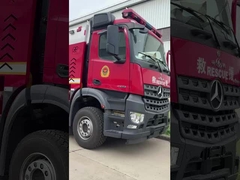 Tipo diesel resistente 4x2 del coche de bomberos del rescate de la emergencia de SITRAK 228kw