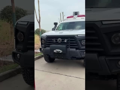 Coche de bomberos 228KW 4x2 del rescate de la luz de la lucha contra el fuego de Howo con la grúa de 5 toneladas