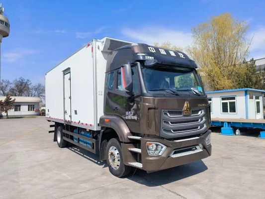 Sino N5G Refrigerated Body Truck Diesel Fuel Type 180kw For Engineering