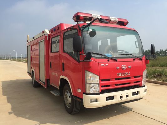 Mini camión contra incendios de 190 HP ISUZU 4X2 4000L con espuma