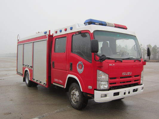 CHINA Económico 190 HP ISUZU 4X2 Camión contra incendios de espuma de 4000 litros