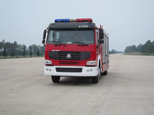 Vehículo del rescate del fuego de HOWO, euro 5 del coche de bomberos de la respuesta rápida euro 2